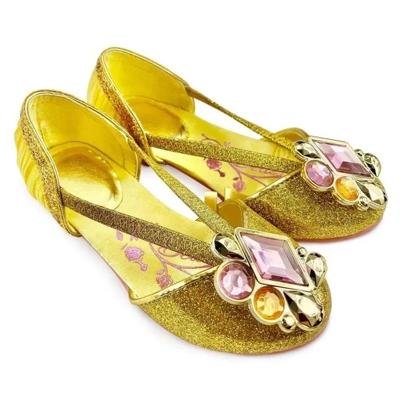 princess belle dress up shoes Disney Princess Belle Accessory Set with Tiara and Dress up Shoes For Ages 3 Years, 23608
